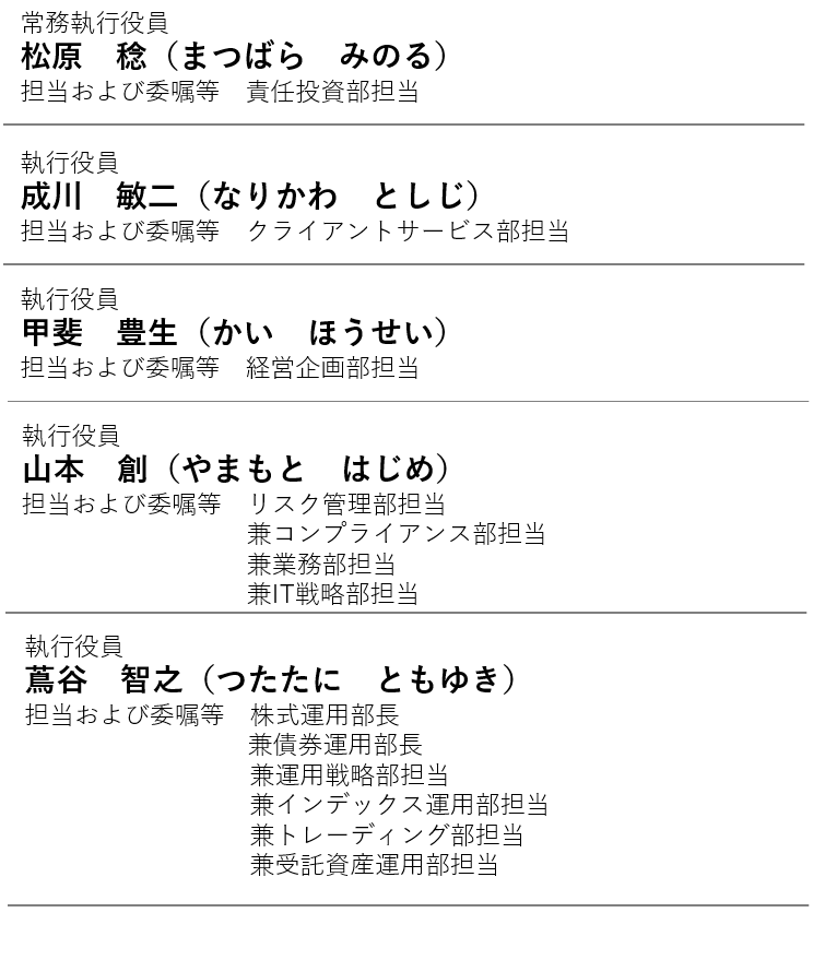 執行役員